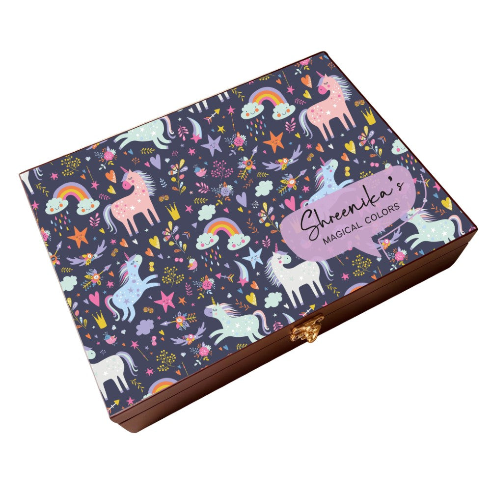 Personalised Wooden Artbox