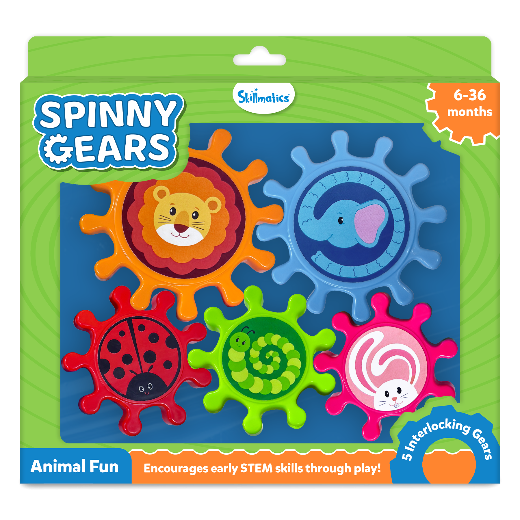 Skillmatics Spinny Gears for Babies