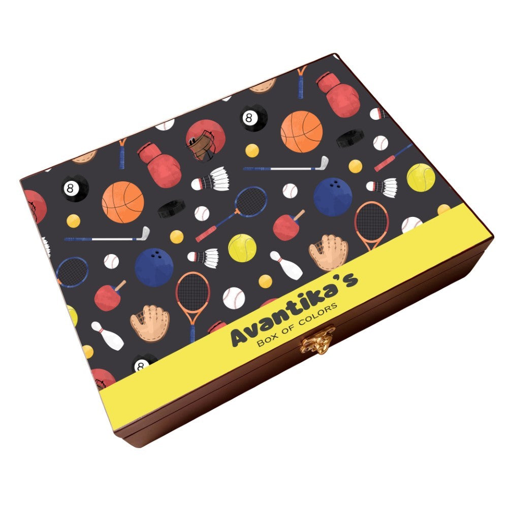 Personalised Wooden Artbox
