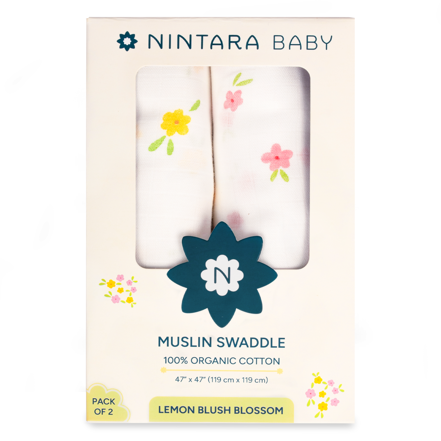 Extra-Large Swaddles Pack Of 2