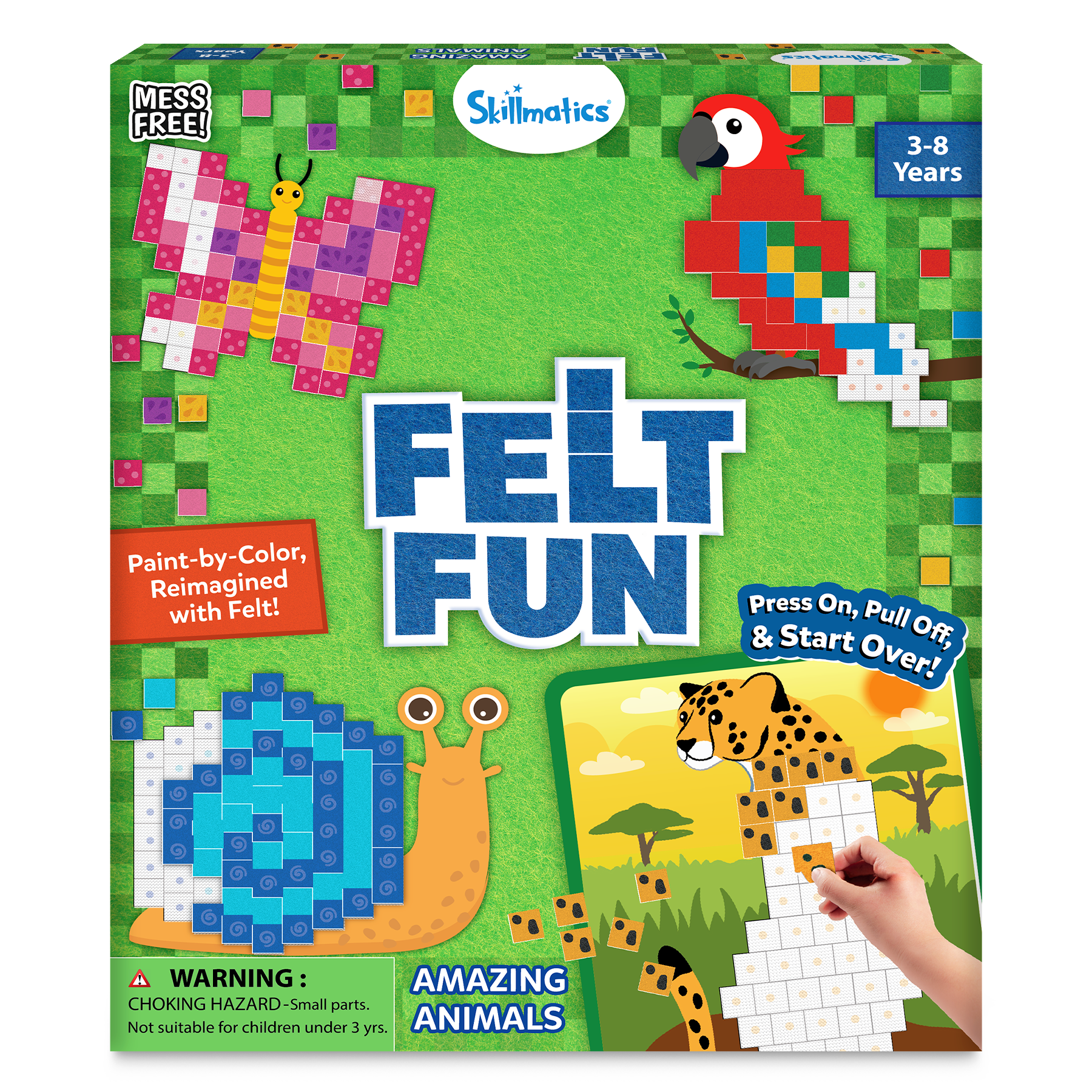Skillmatics Art Activity - Reusable Mosaic 3D Craft Kit