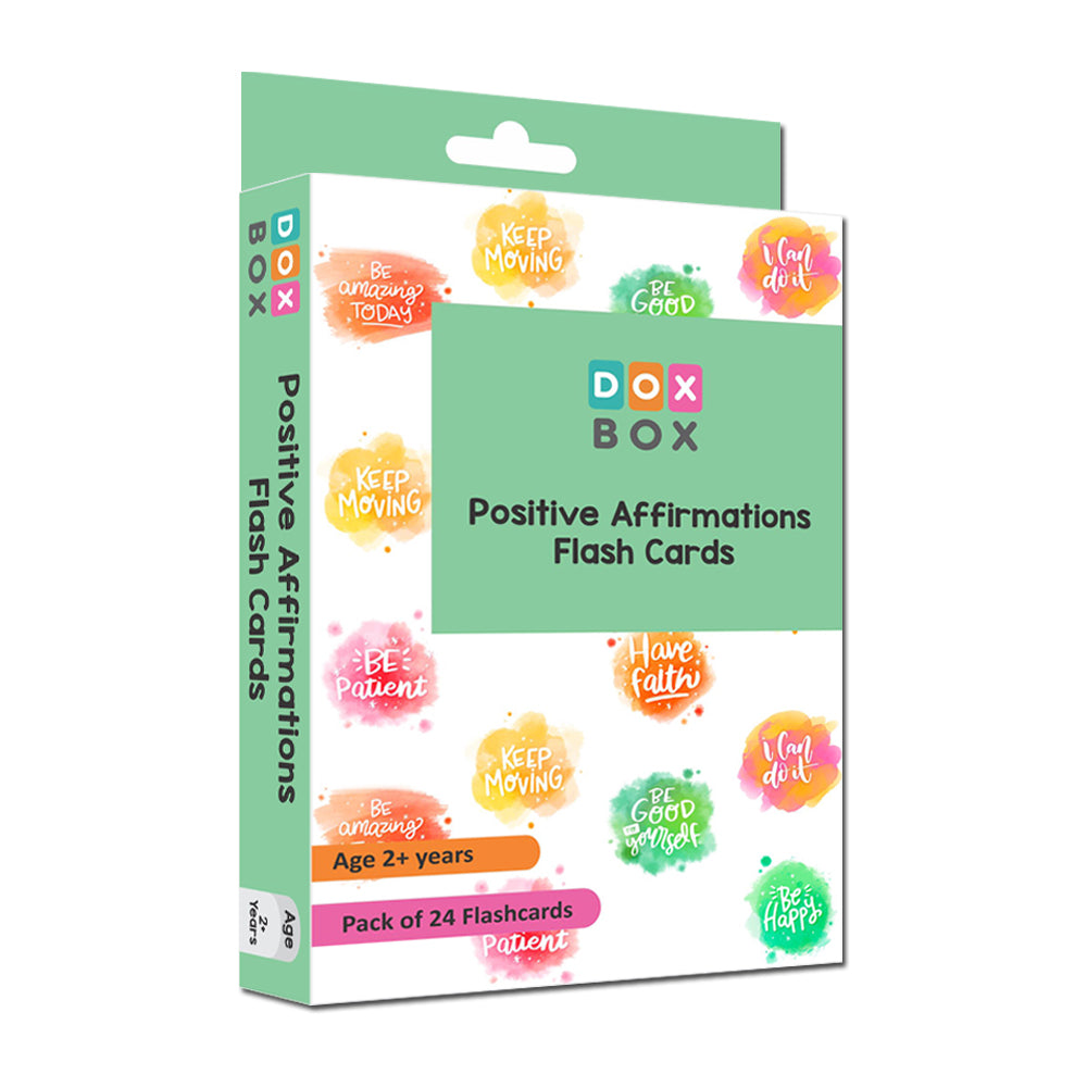 Positive Affirmations Flashcards- Pack of 24