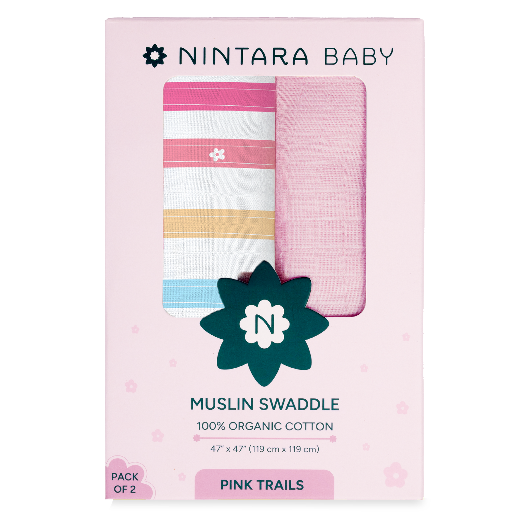 Extra-Large Swaddles Pack Of 2