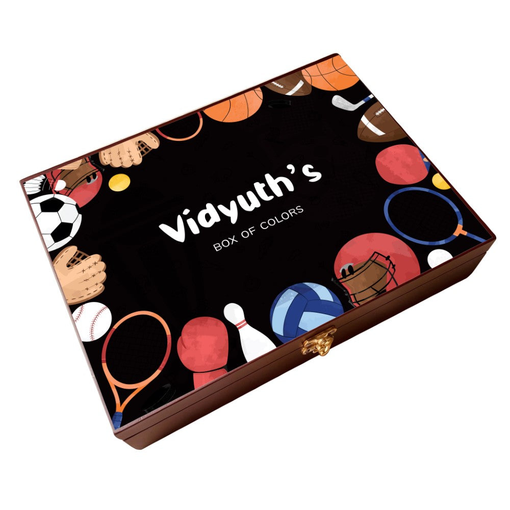 Personalised Wooden Artbox