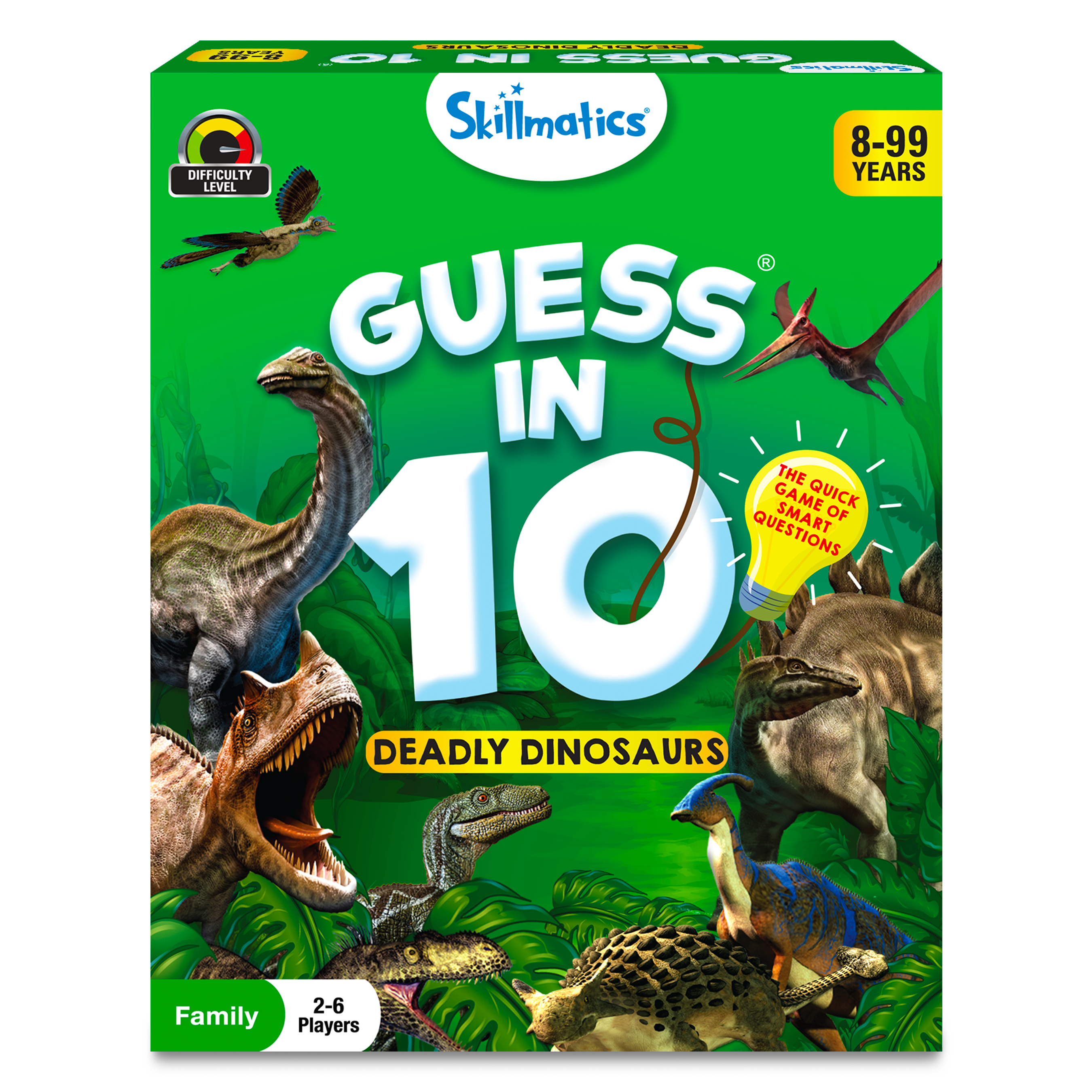 Guess in 10 – Deadly Dinosaurs | Card Game of Smart Questions