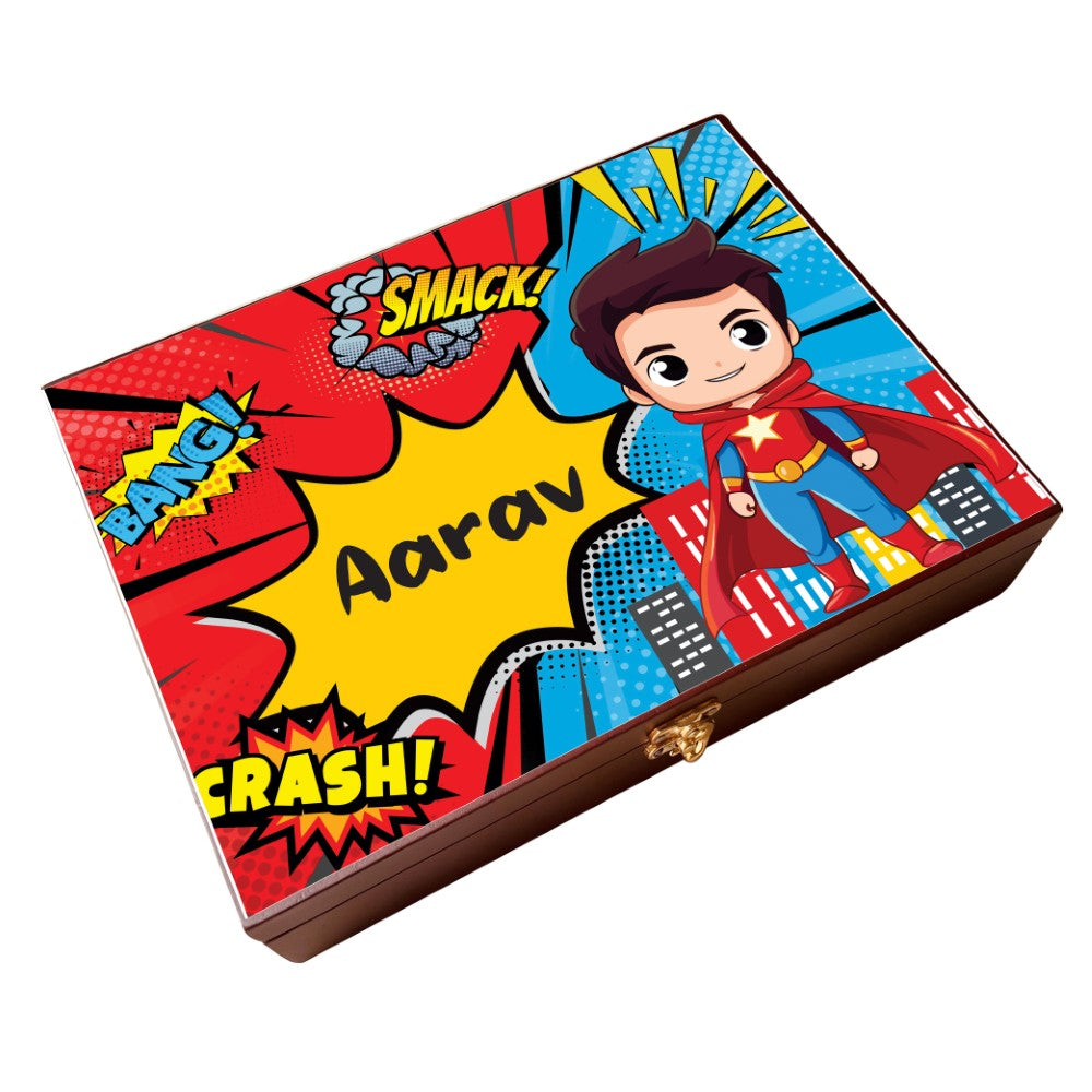 Personalised Wooden Artbox