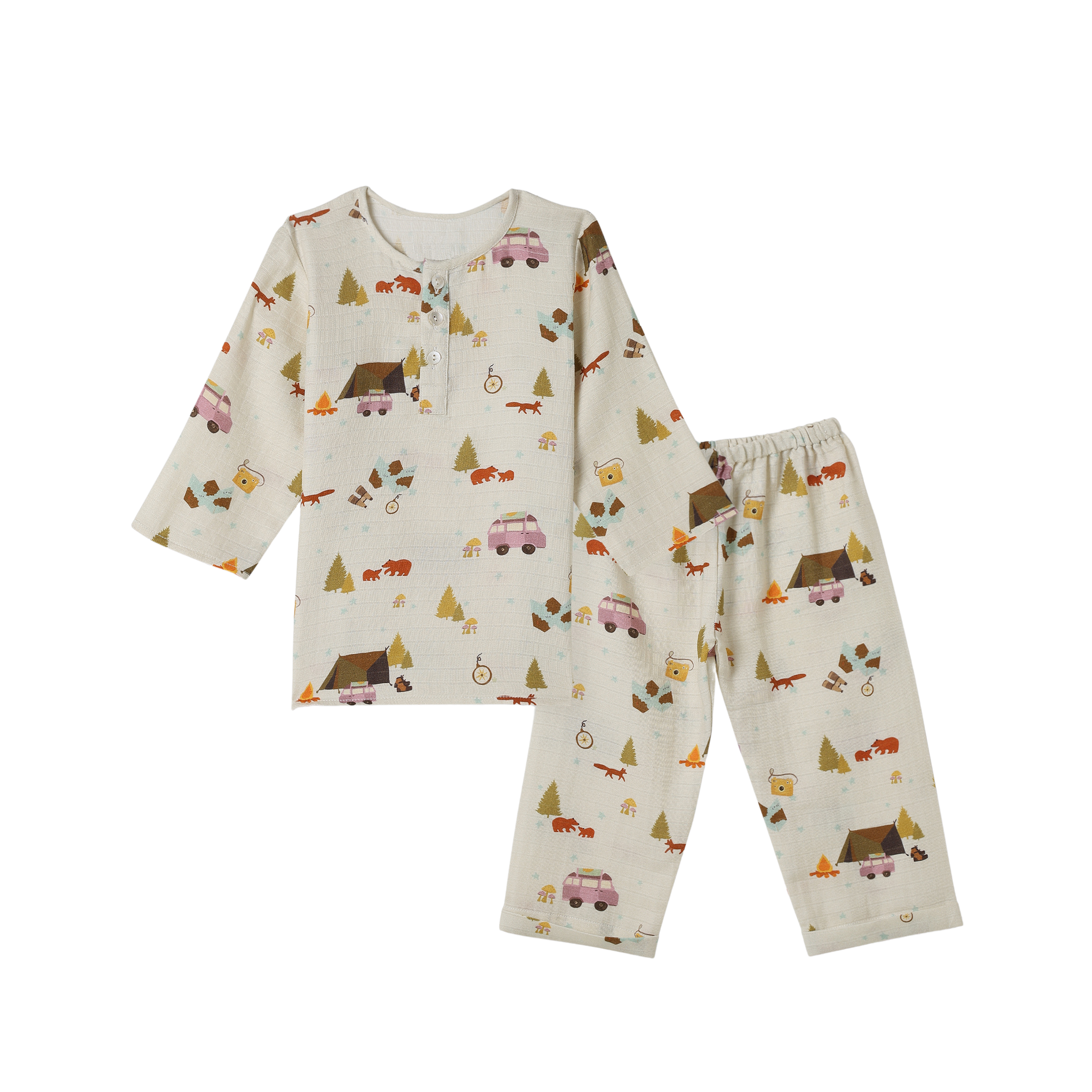 Organic Muslin Loungewear Set