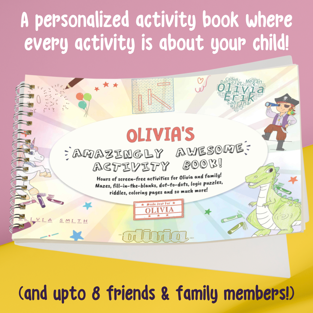 My Amazingly Awesome Activity Book (Just for Me!)