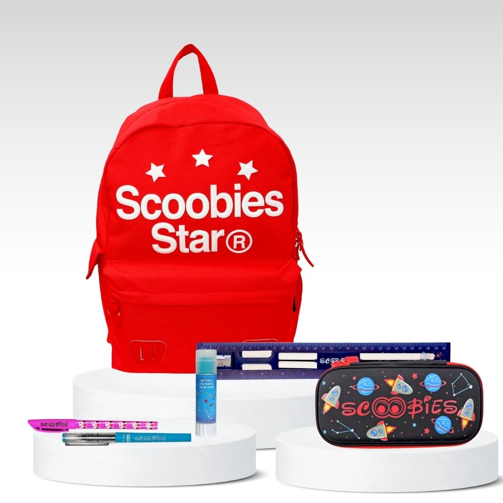 Scoobies Star Red Bag Combo