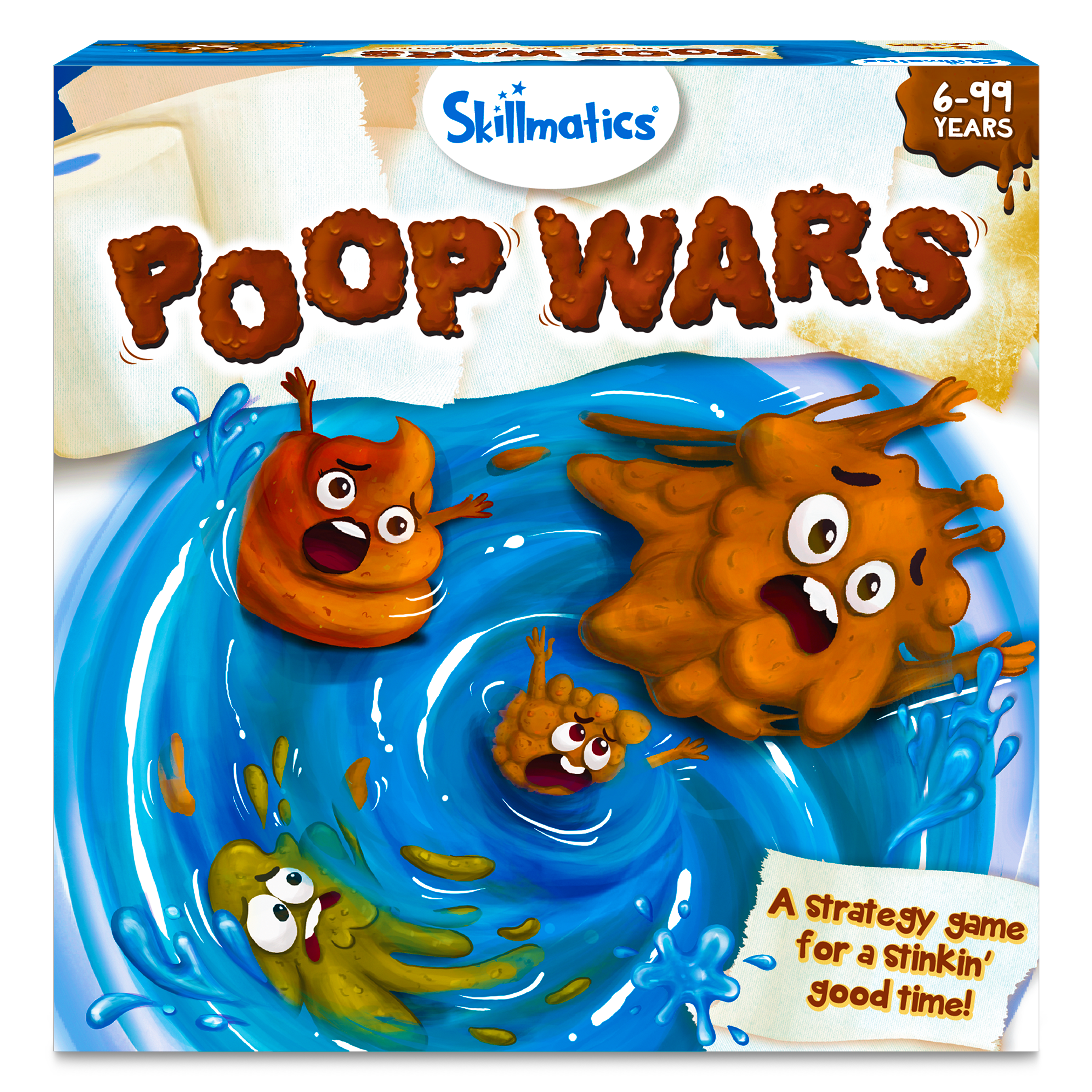 Skillmatics Card Game - Poop Wars, Fun & Fast-Paced Game Of Strategy, Party Game For Kids & Family, Gift For Girls & Boys Ages 6 & Up