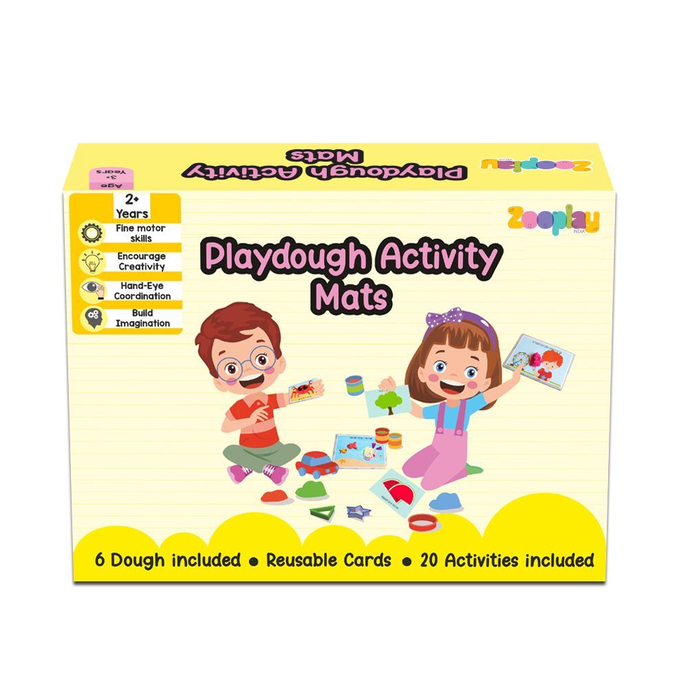 Playdough Mats (20 activities included and 6 boxes of dough)