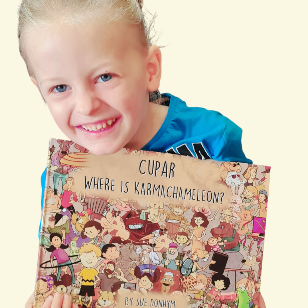 Personalised Storybook -  Where Is KarmaChameleon?