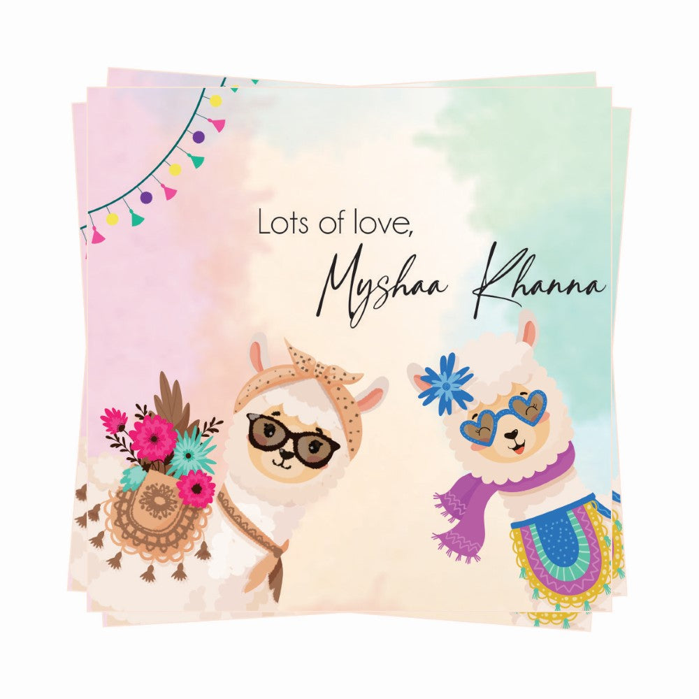 Personalised Gift Tags - Square