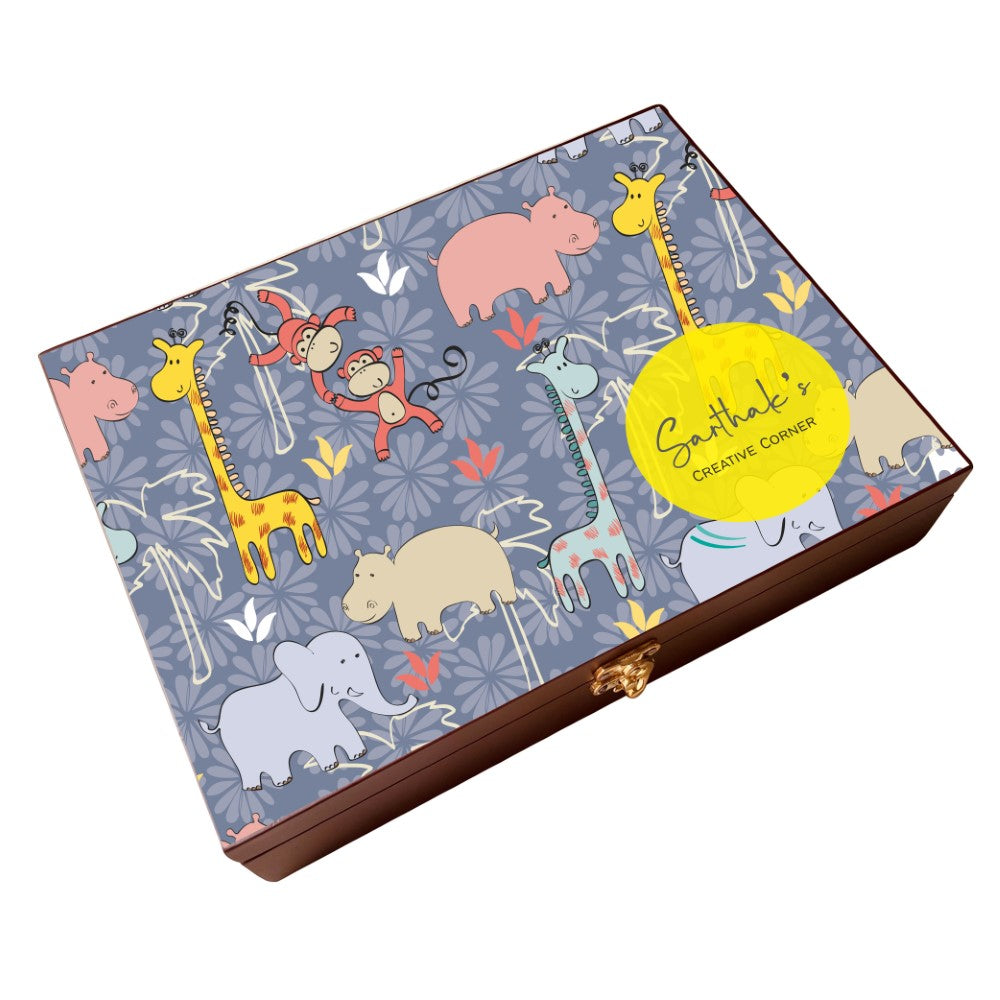 Personalised Wooden Artbox