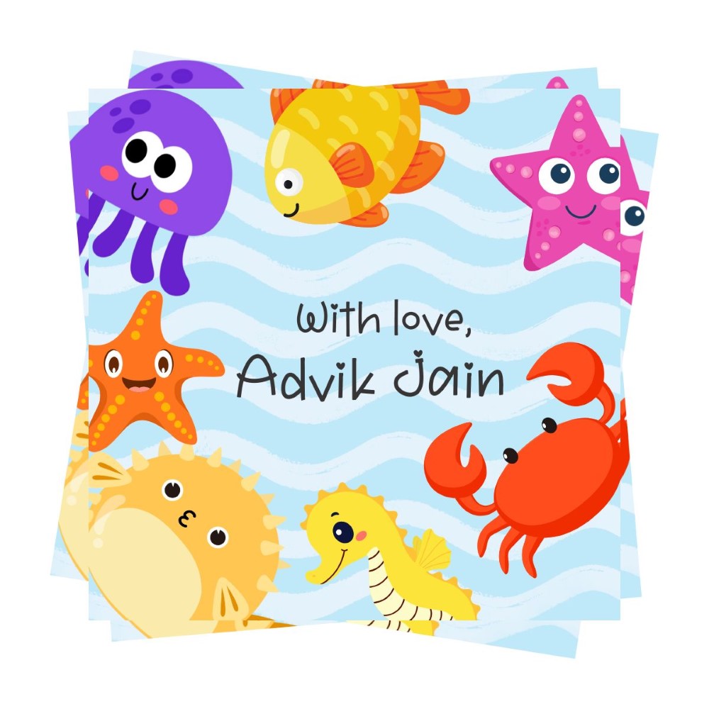 Personalised Gift Tags - Square