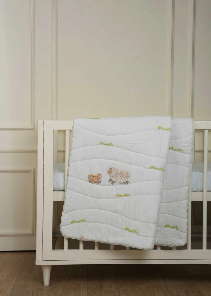 Complete Cot Bedding Set with Bumper