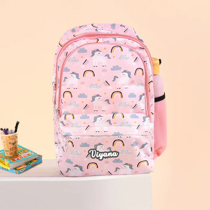 Printed Backpack