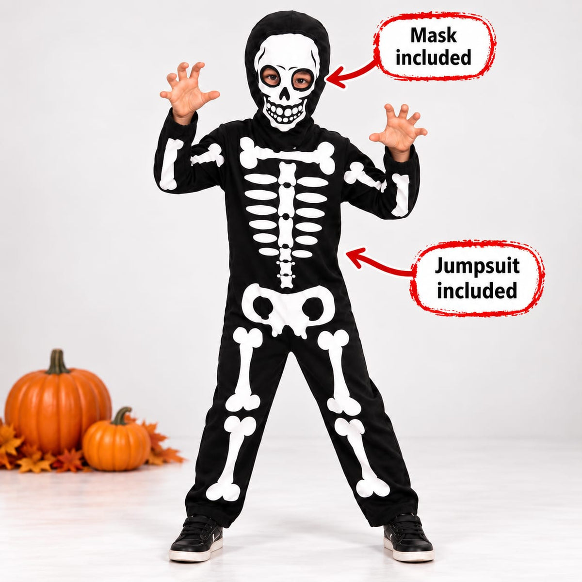Skeleton Halloween Costume - image 1