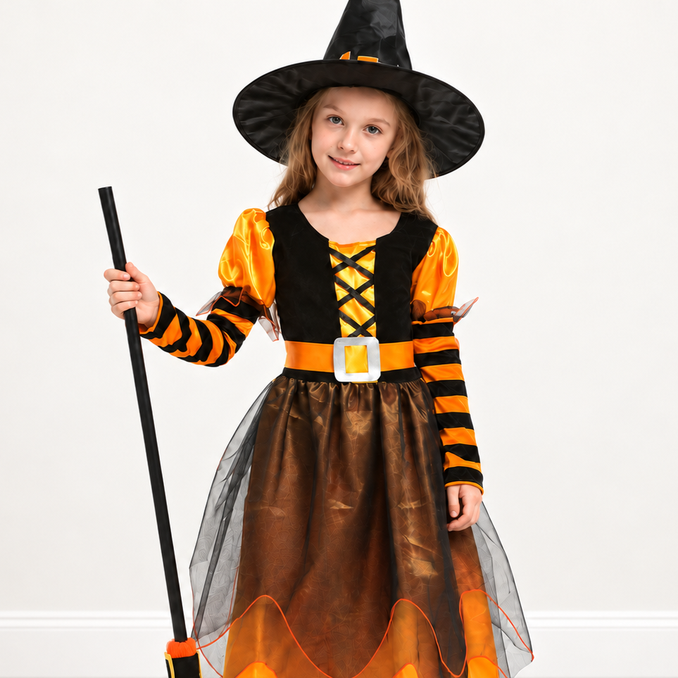 Little Pumpkin Witch Costume - image 5