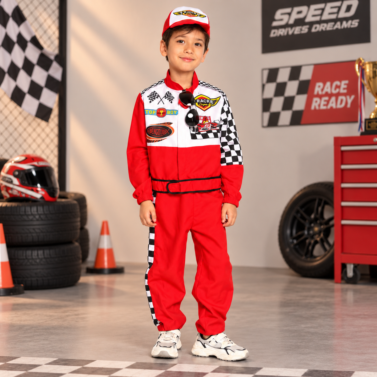 Little Speedster Halloween Costume - image 6