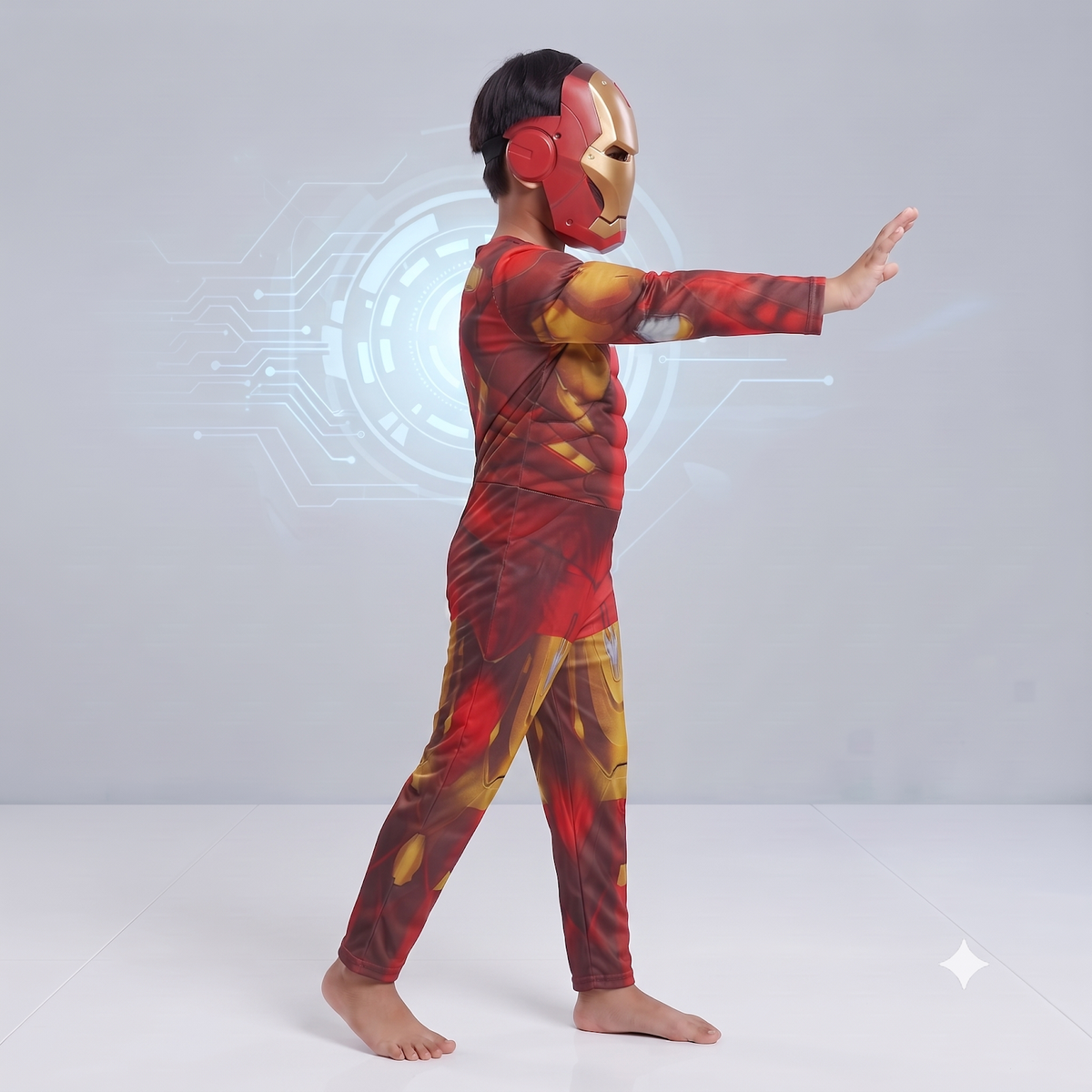 Iron Man Muscle Costume for Kids - image 5