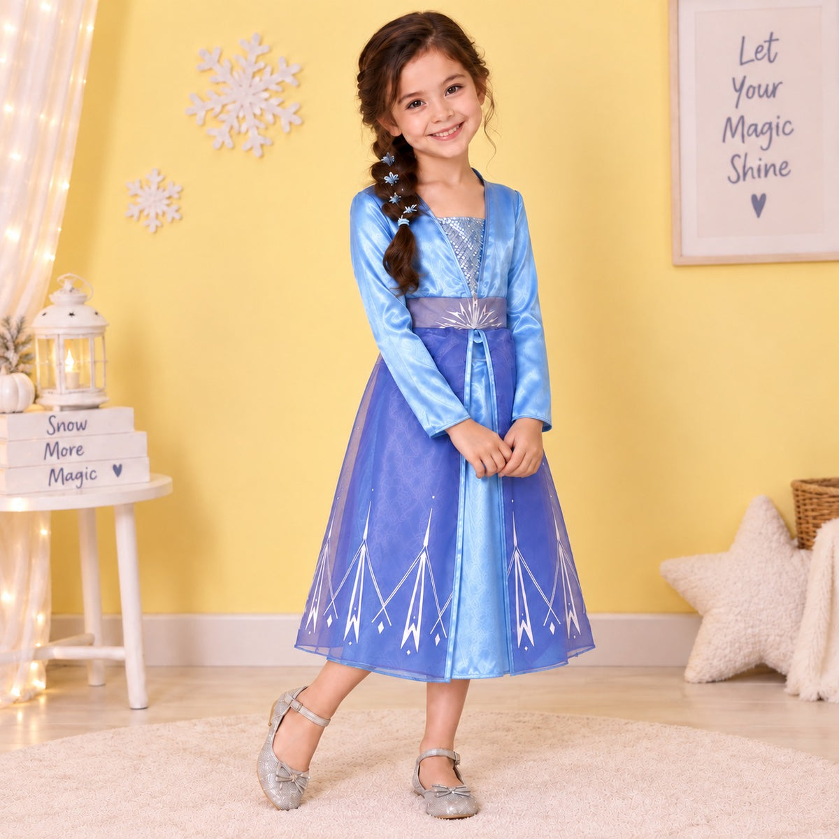 Elsa Princess Halloween Costume - image 3