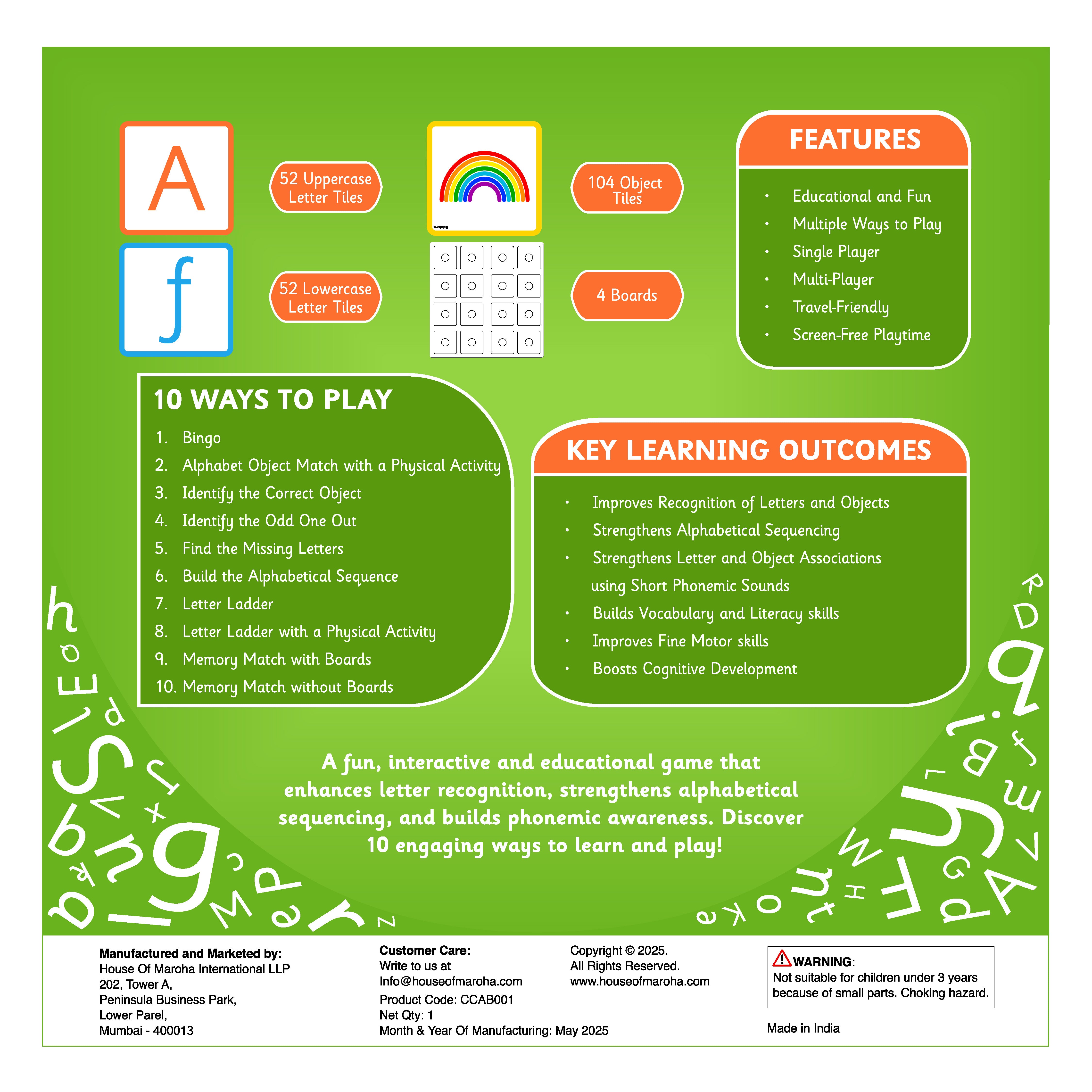 Alphabet Buzz