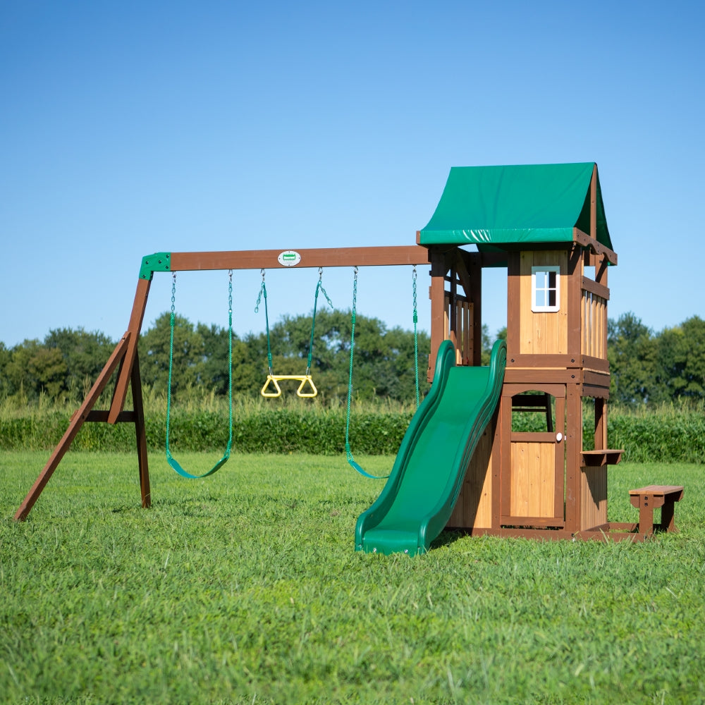 Lakewood Play Tower With Swings And Slide