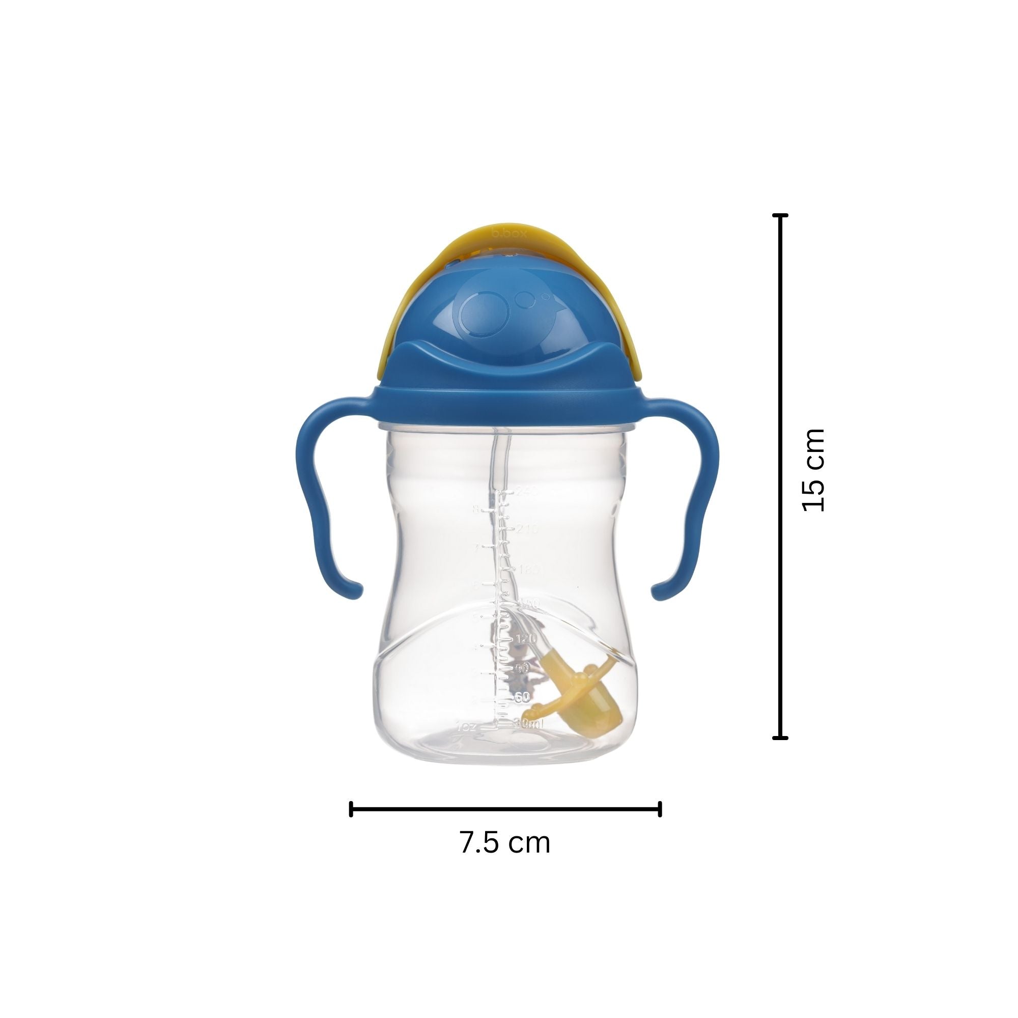 b.box Weighted Straw Sippy Cup - 240ml Disney/Marvel Theme