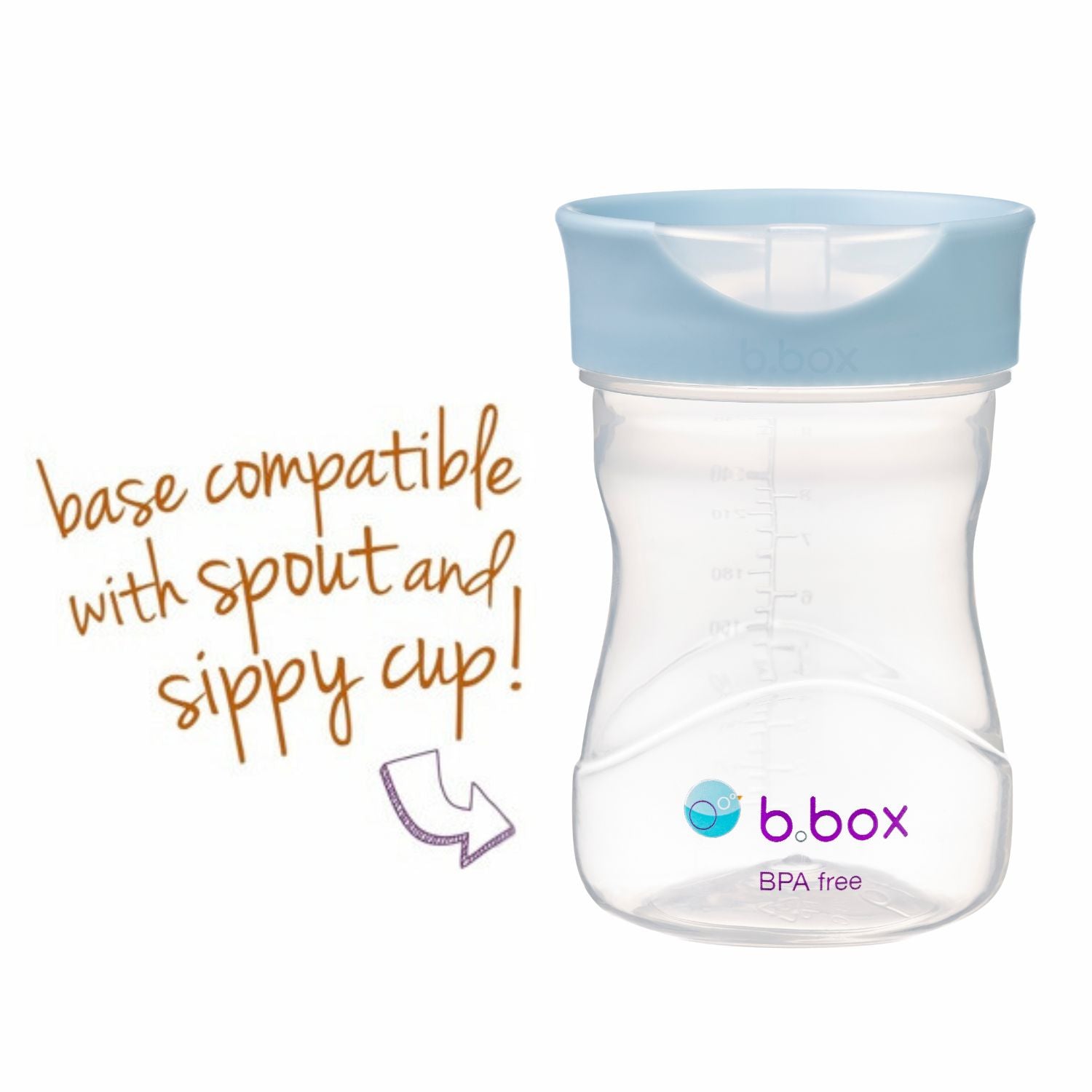 b.box Training Cup 240ml Ocean Blue