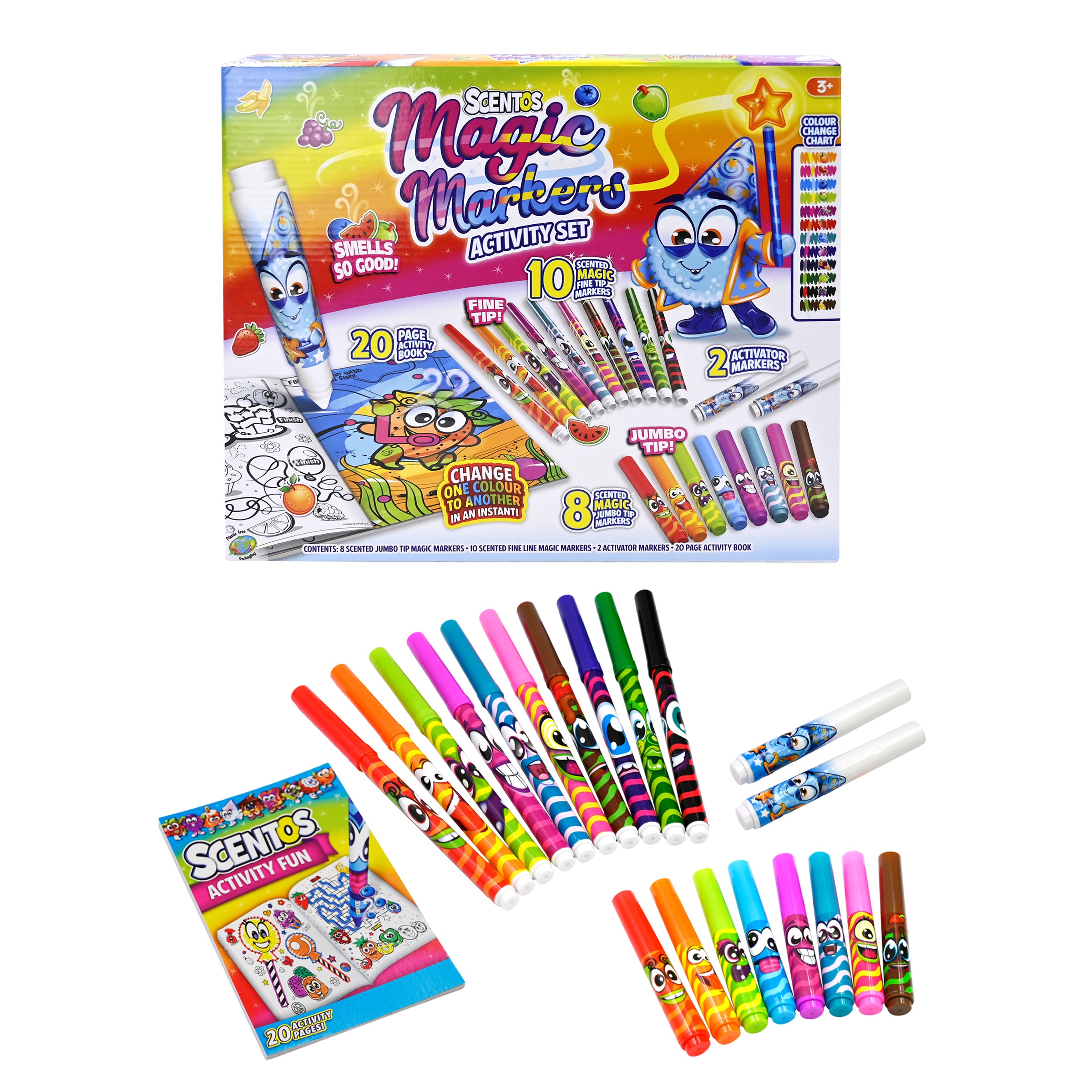 Scentos Magic Markers Activity Set