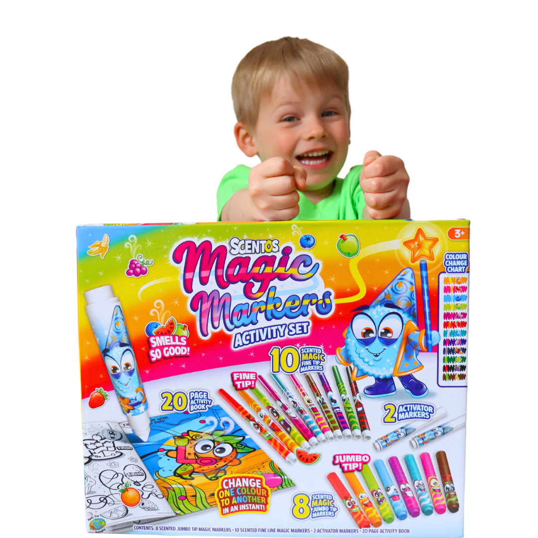 Scentos Magic Markers Activity Set