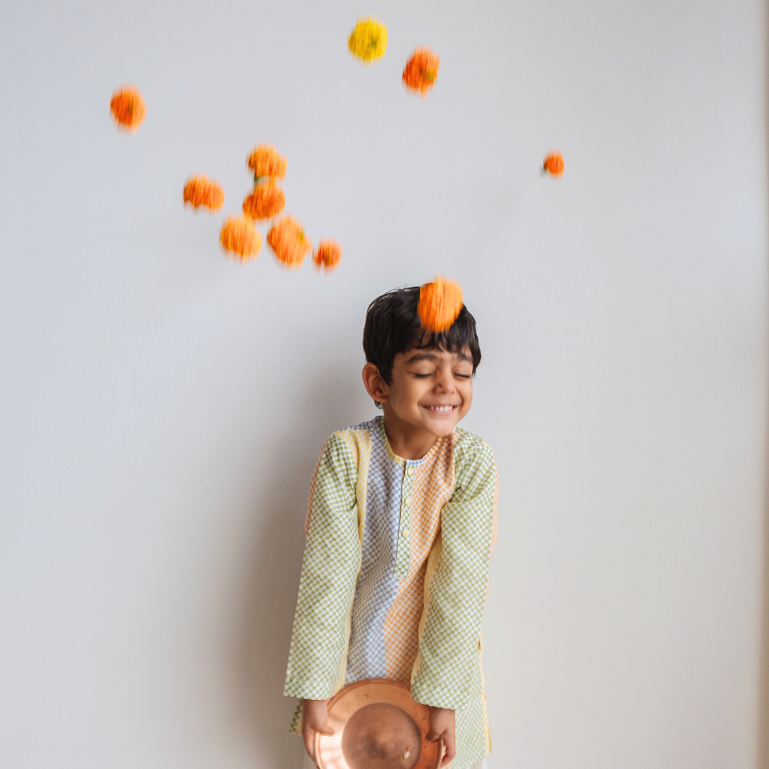 Chanderi Kurta Pyjama Set