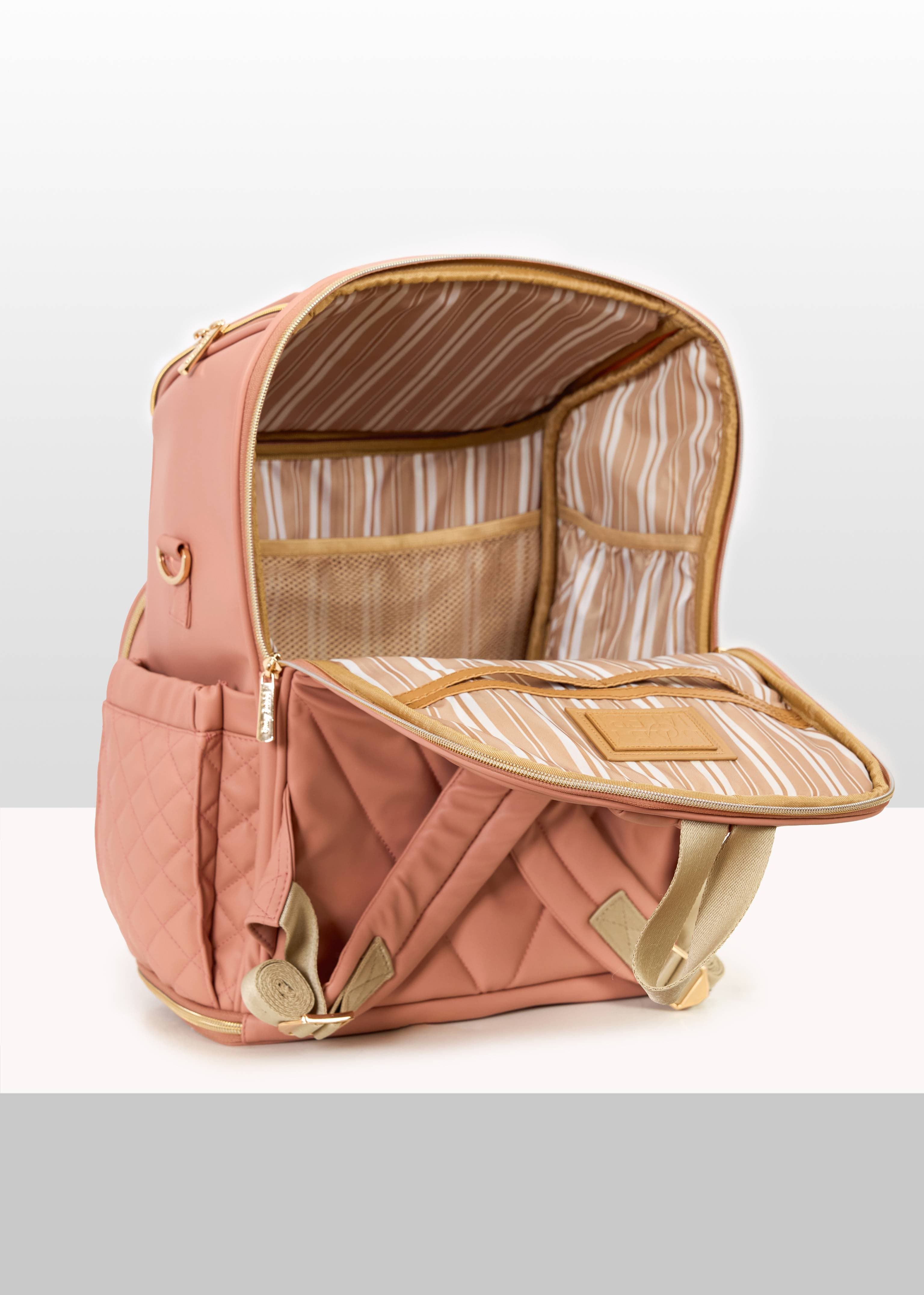 The Super Trooper Luxe Diaper Bag - Miami Pink