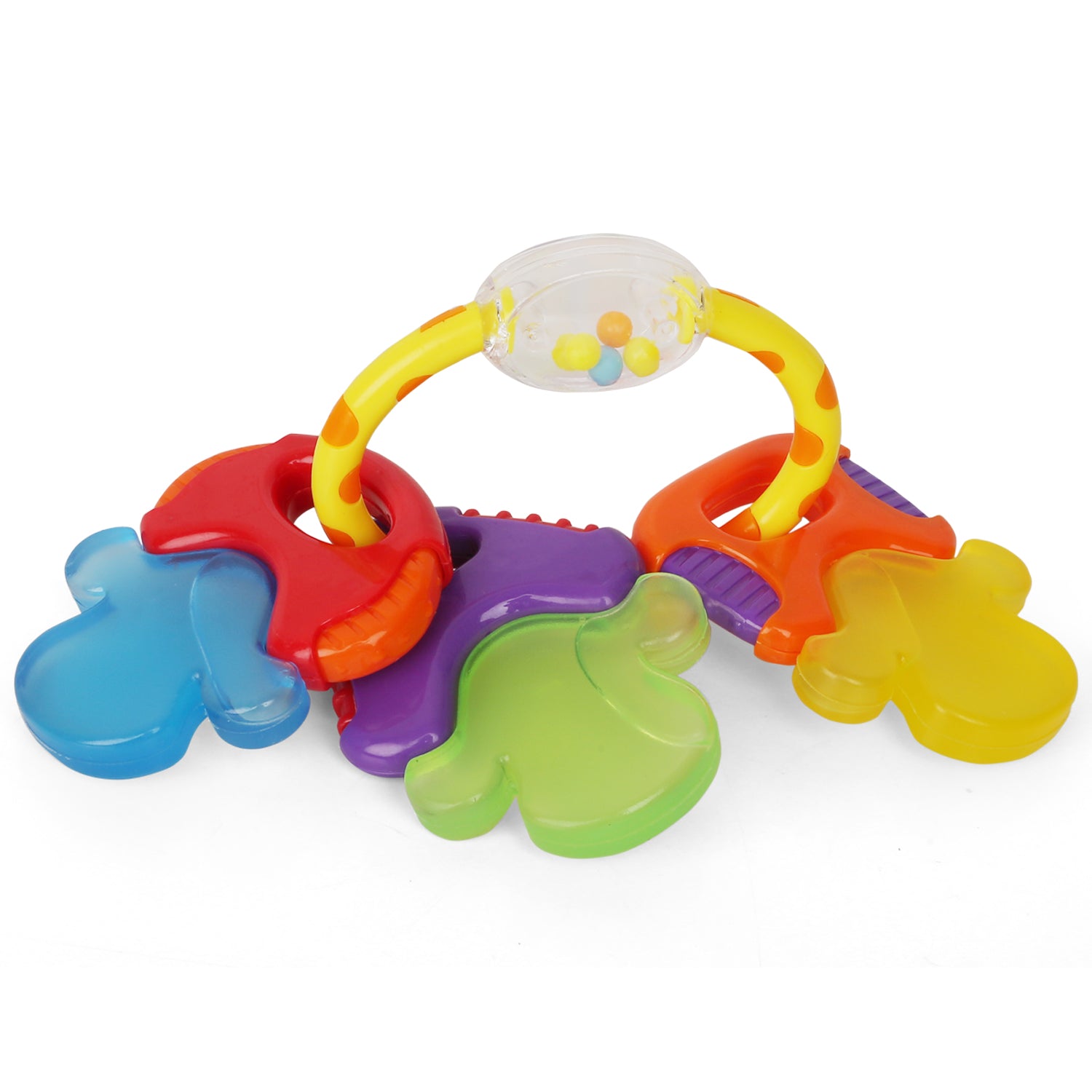 Baby Moo Mixed Multicolour Set of 4 Musical Rattle Toys With Light