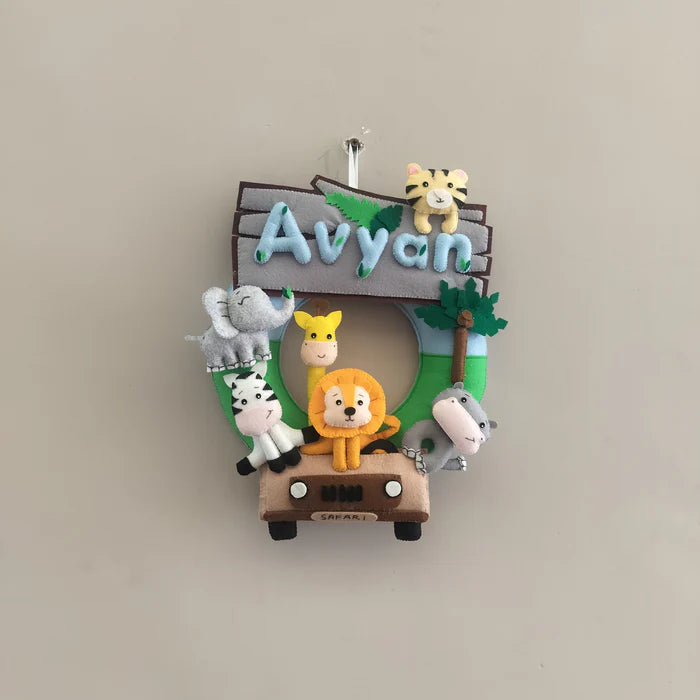 Junior Personalised Ring Name Hanging