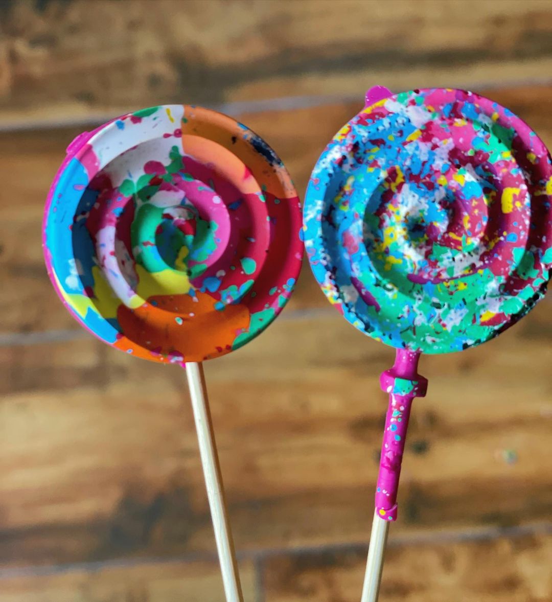 Handmade Lollipop Crayon – 1 Piece