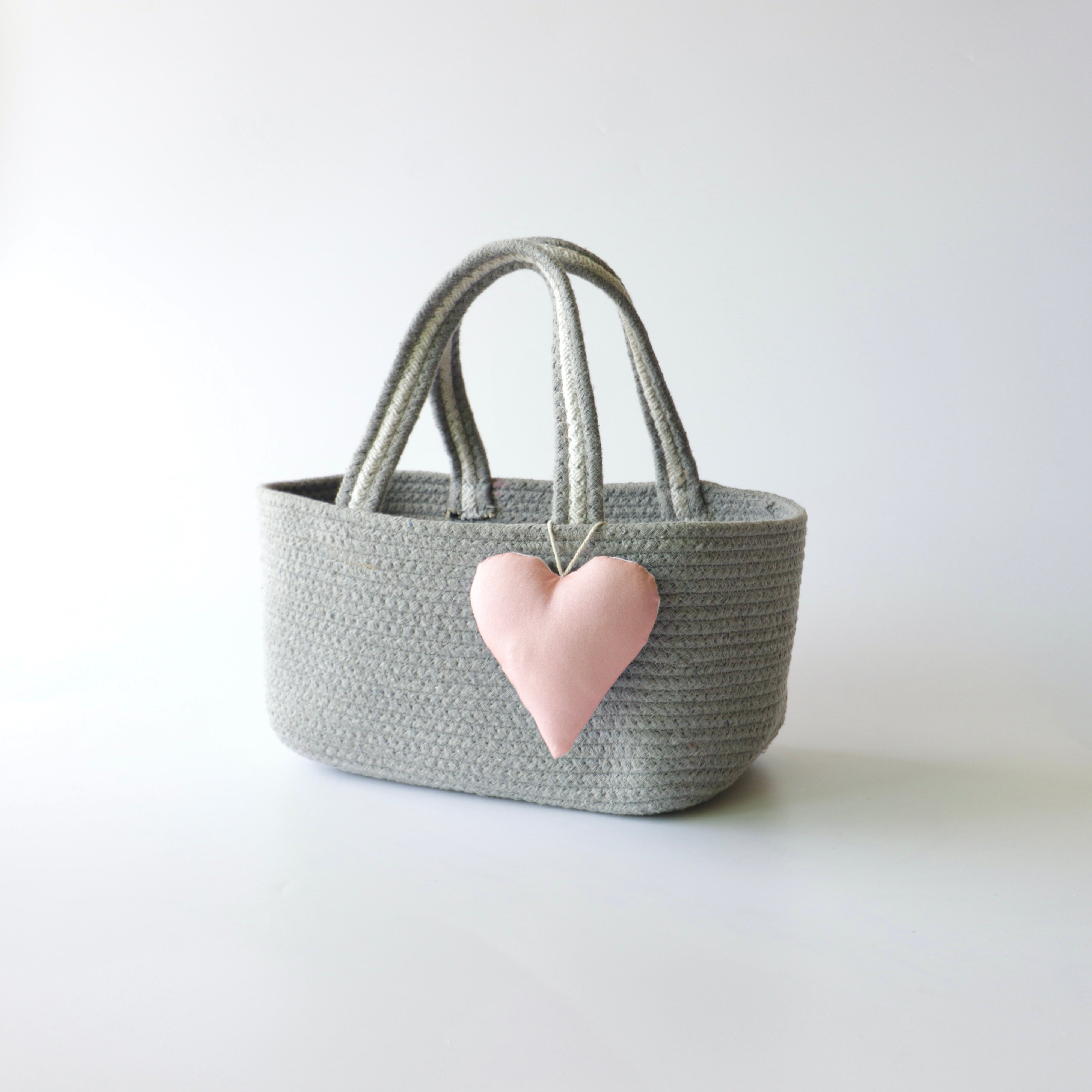 Cutie Stationary Gift Basket (Grey)