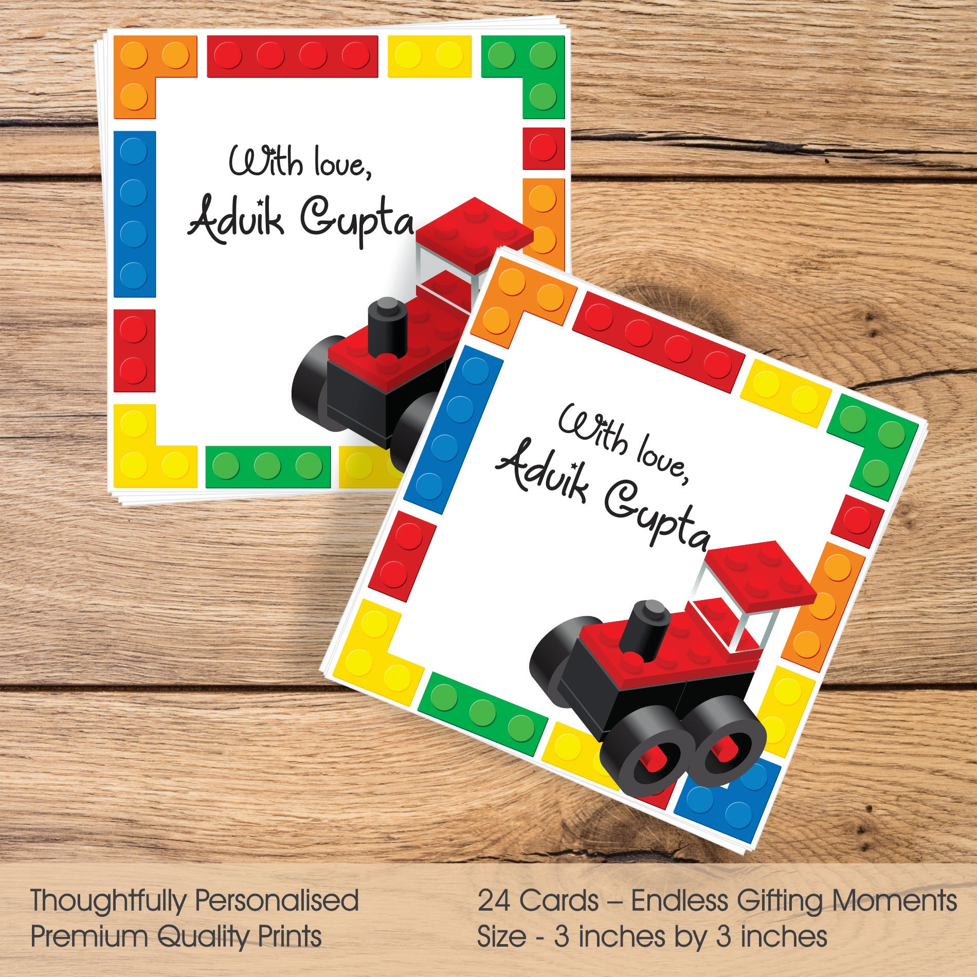 Personalised Gift Tags - Square