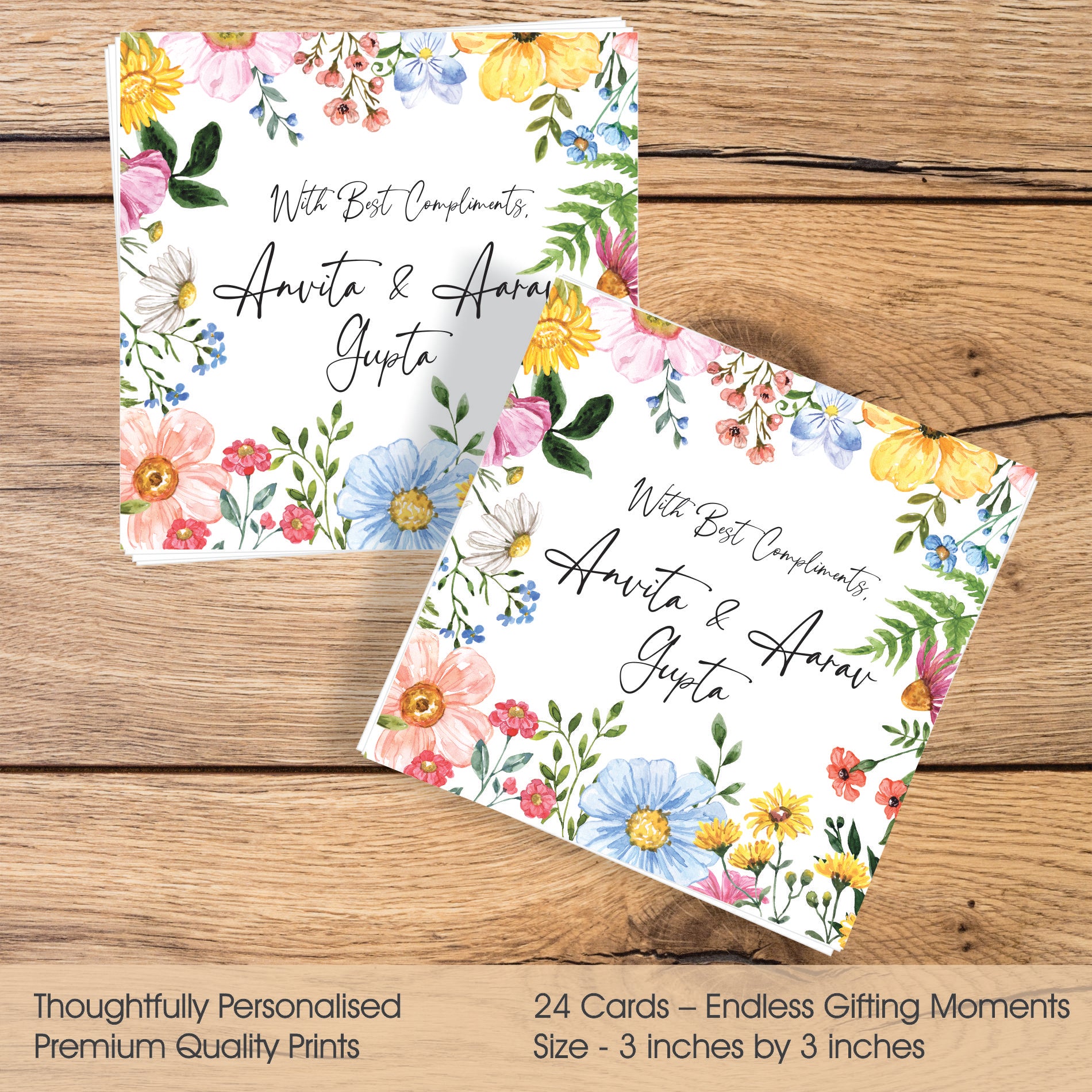 Personalised Gift Tags - Square