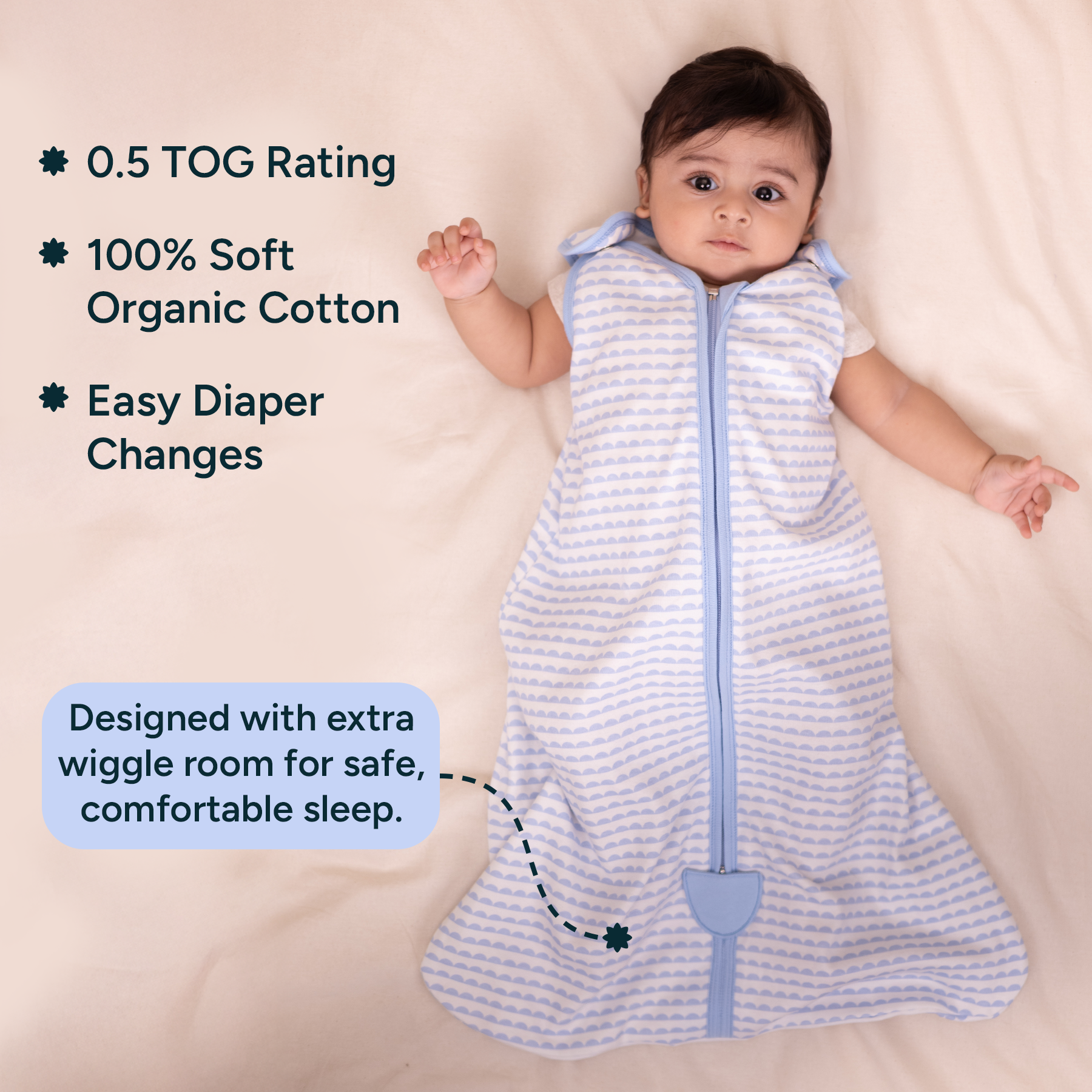 Nintara Baby 0.5 TOG Sleep Sack