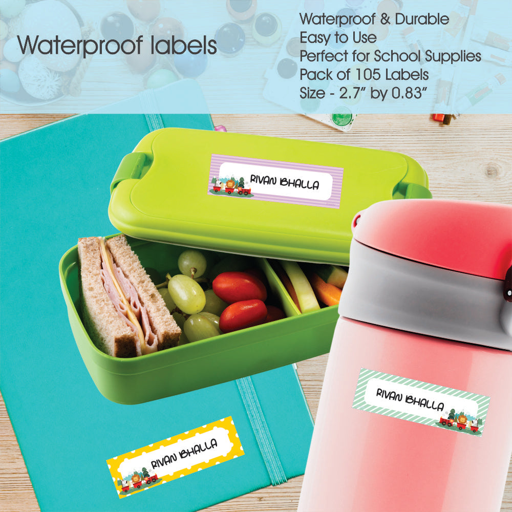 Waterproof Name Labels