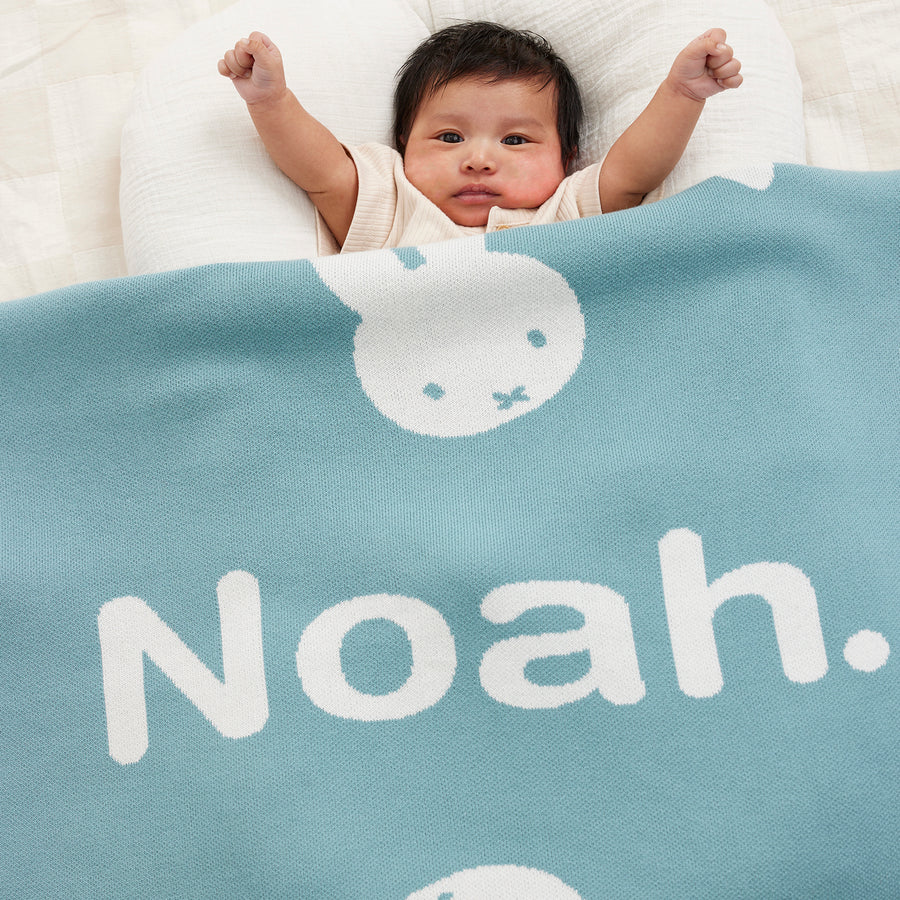 Miffy Name Blanket