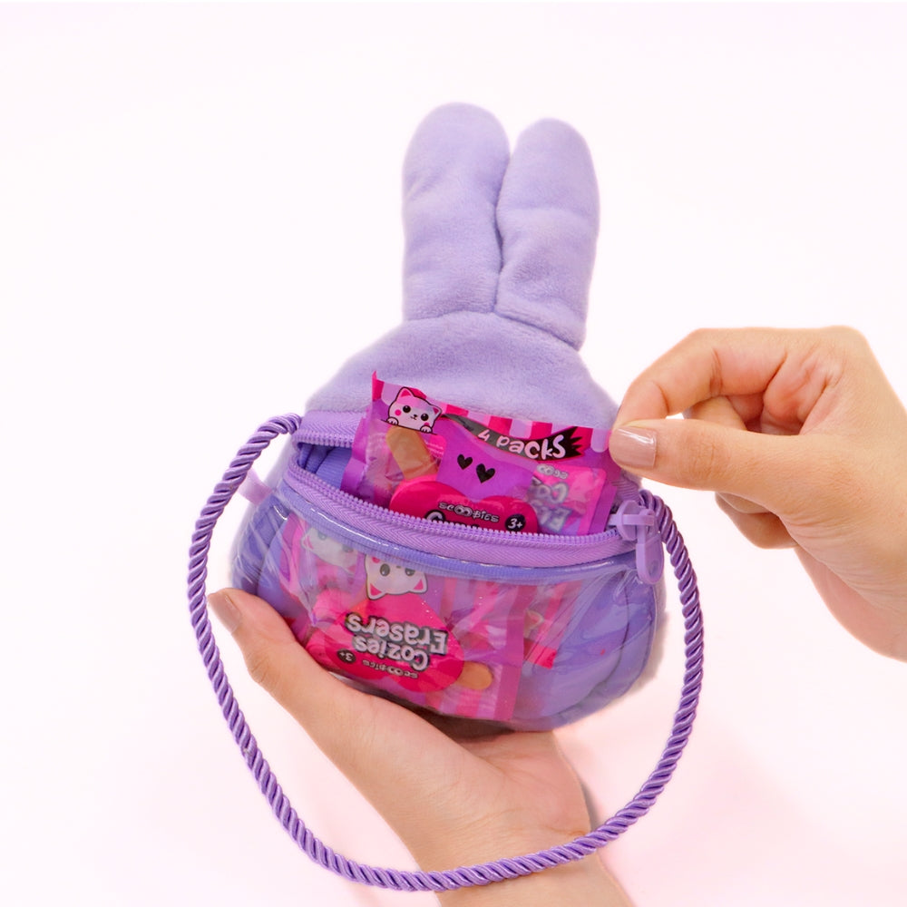Cozies Rabbit Bags-Purple