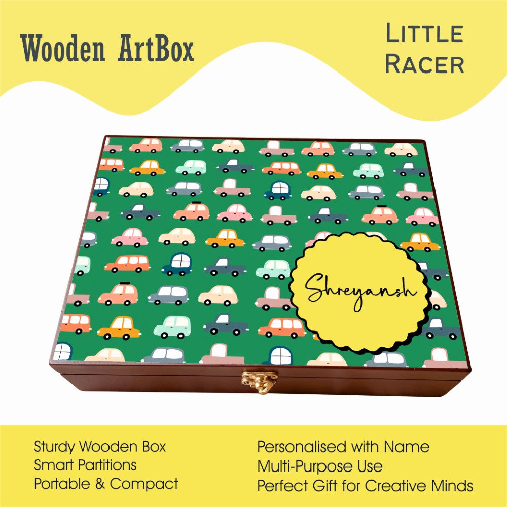 Personalised Wooden Artbox