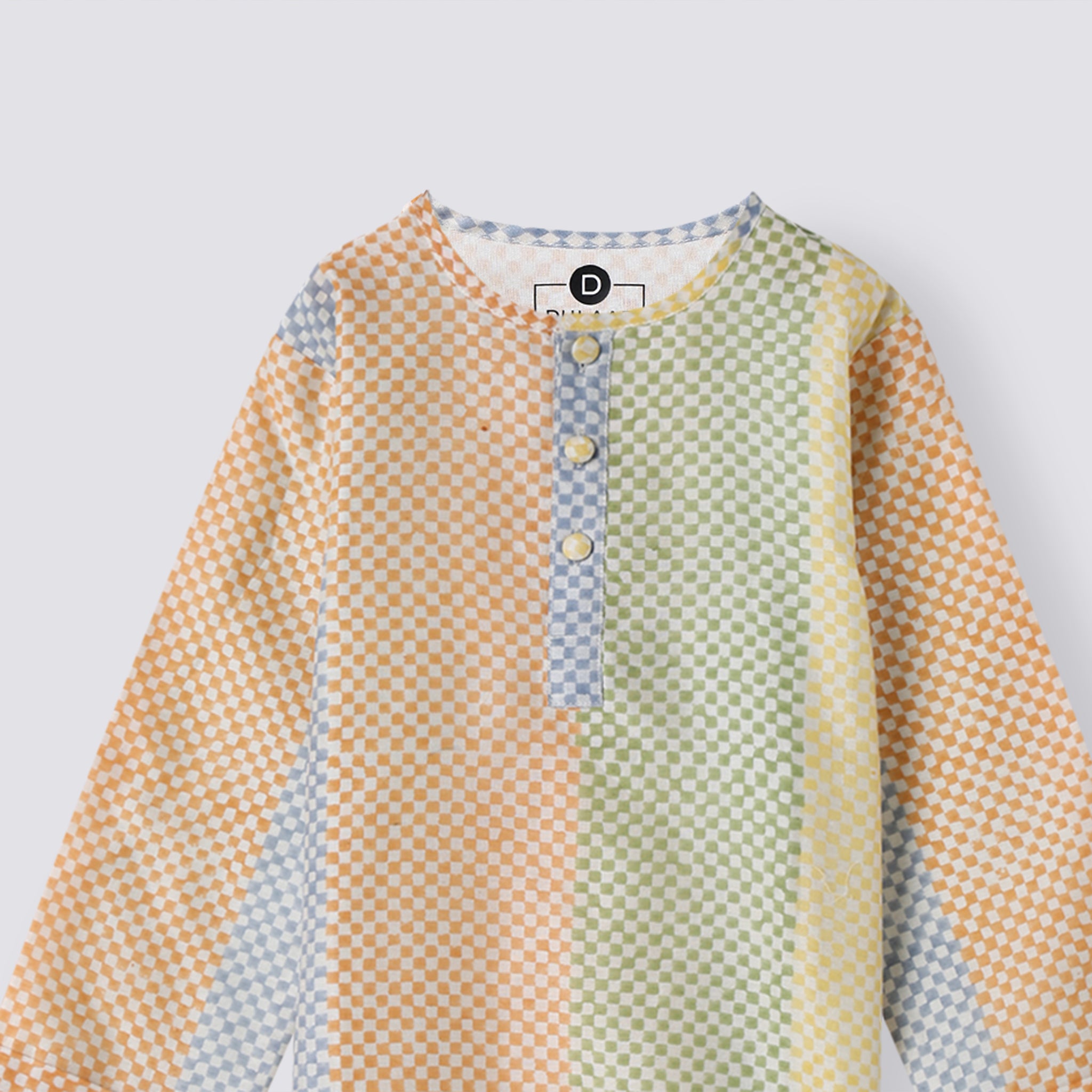 Chanderi Kurta Pyjama Set