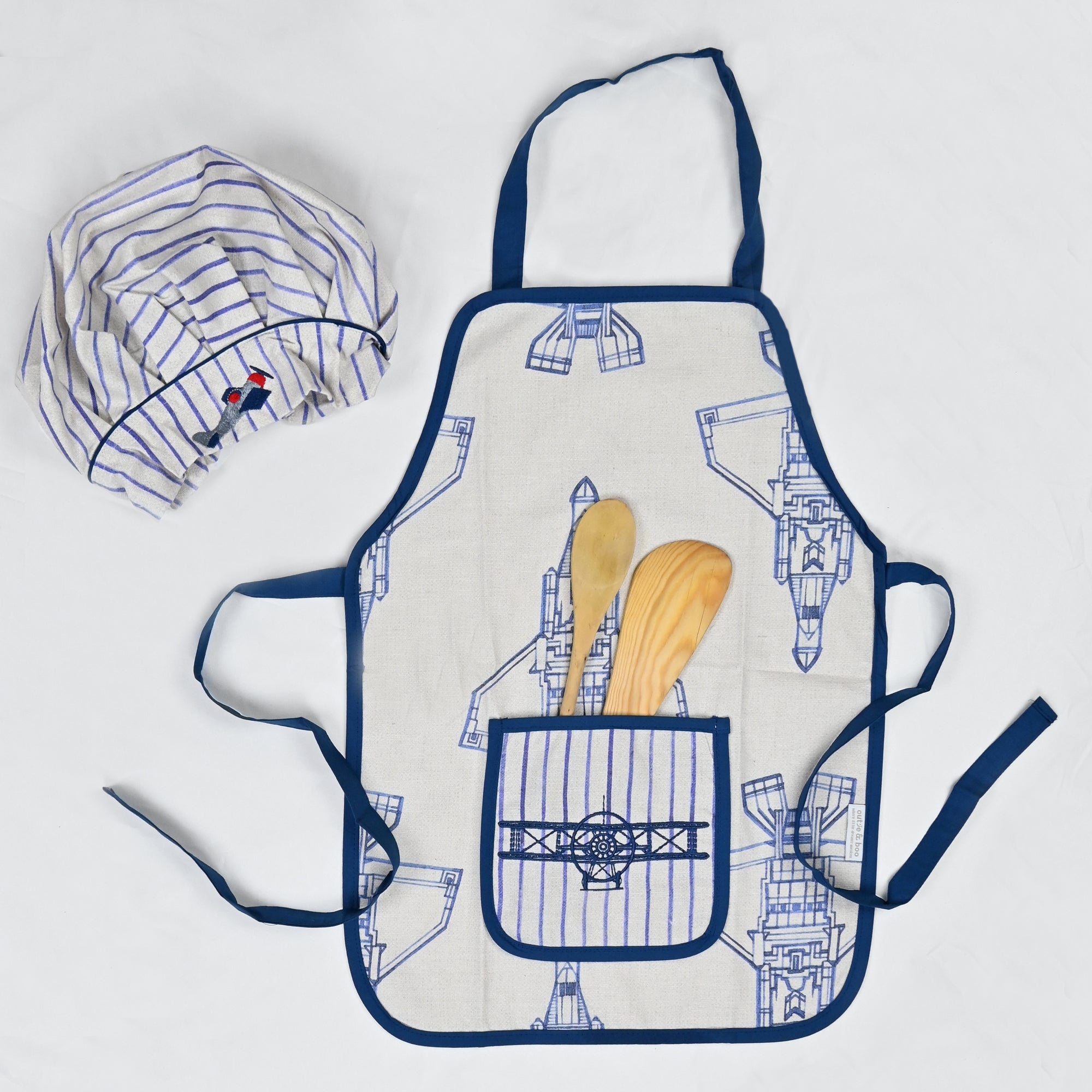 Fly Away With Me - Apron Set (Apron + Cap + Gloves)