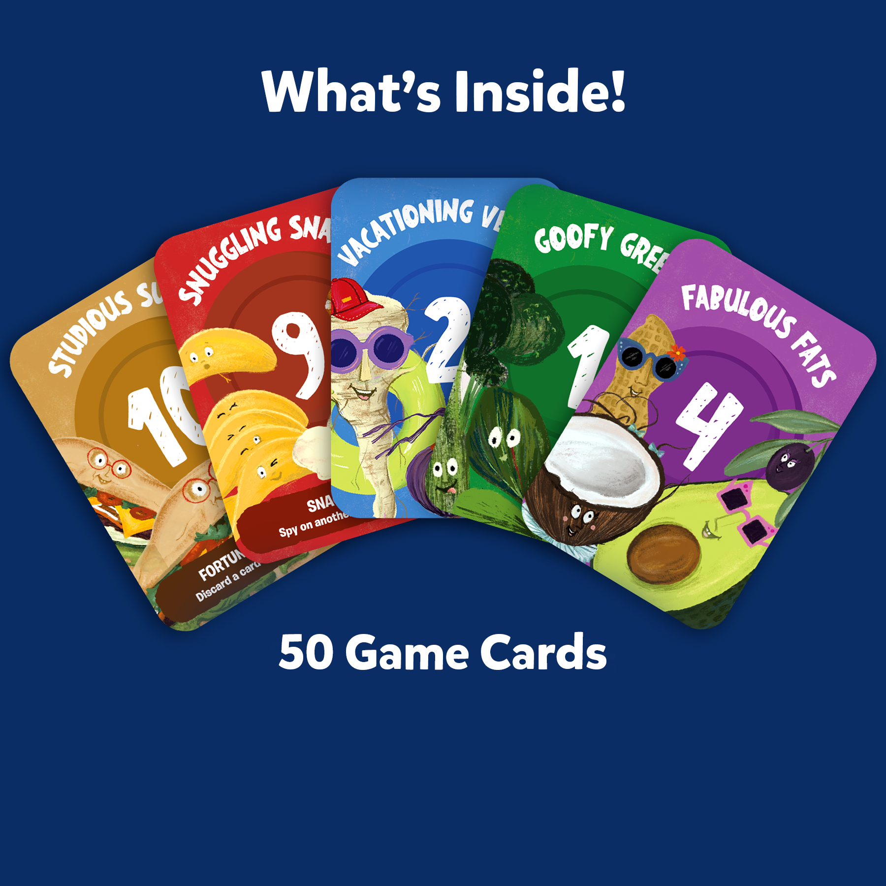 Card Game : What's for Dinner | Strategy & Memory Game