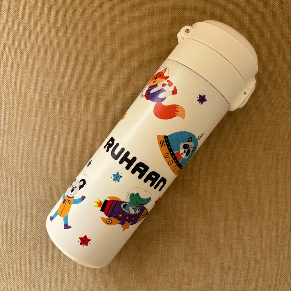Astro Animals Water Bottle - Insulated