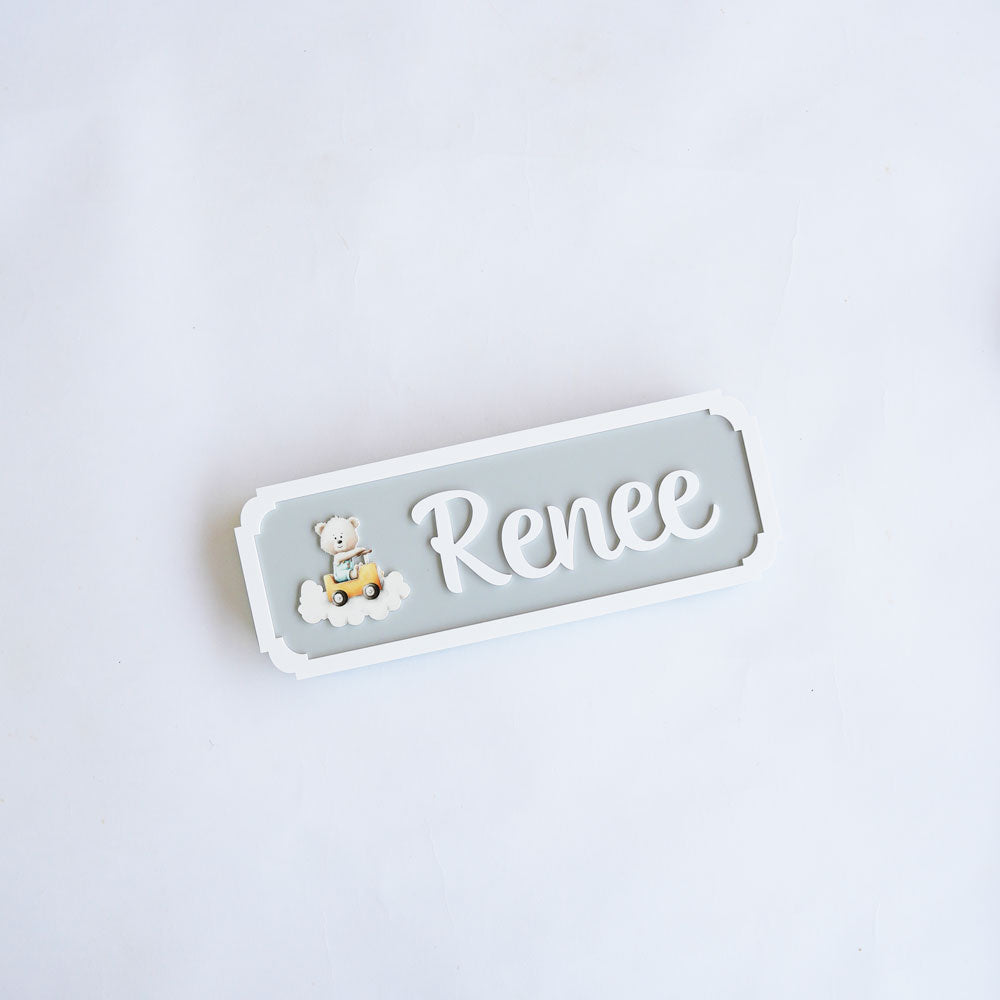 Personalized Kids Name Plaque